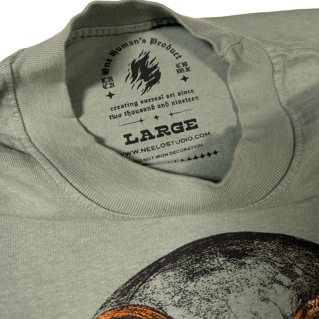 Diver Helmet Tshirt Atlantic Green