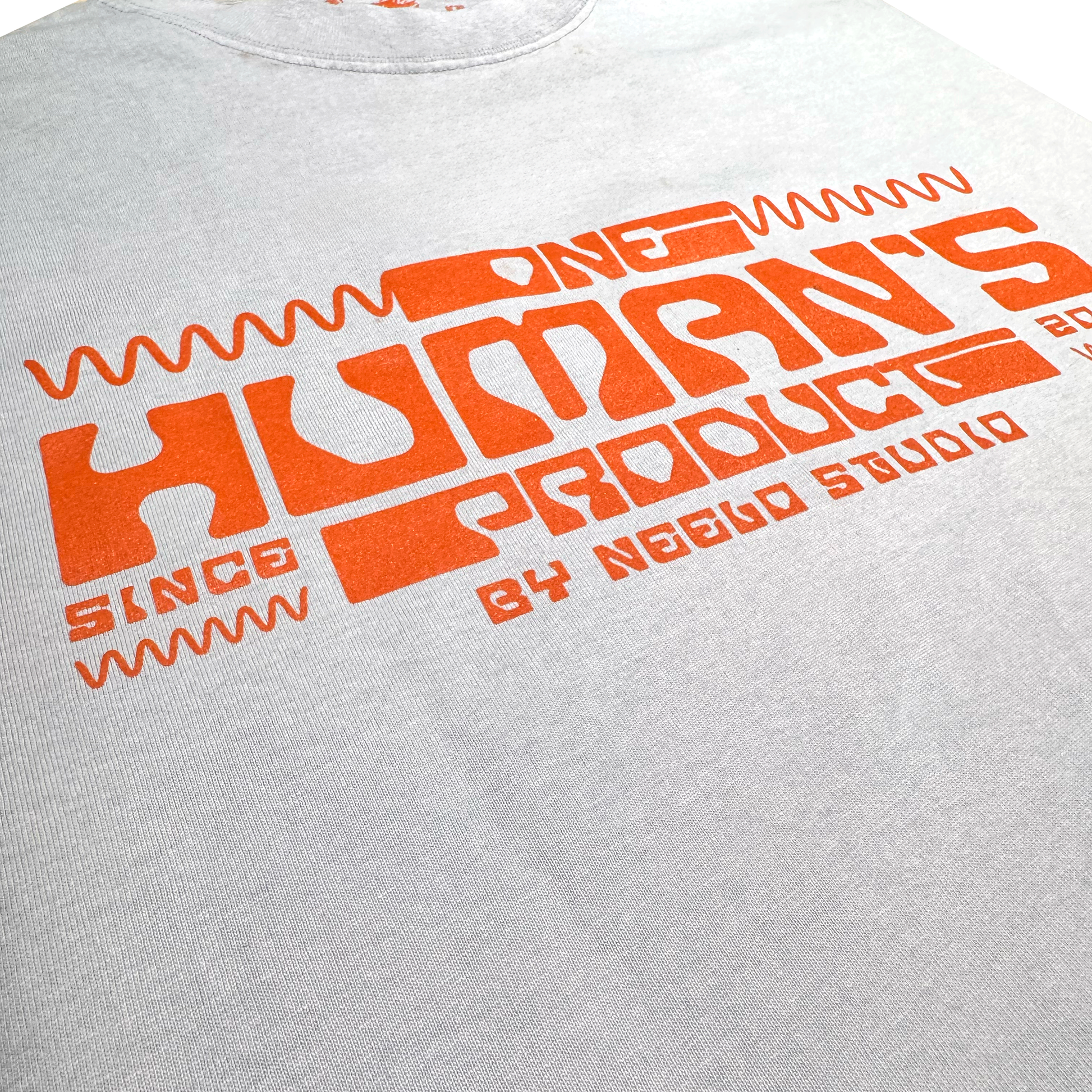 Light Blue - Orange Futuristic Logo